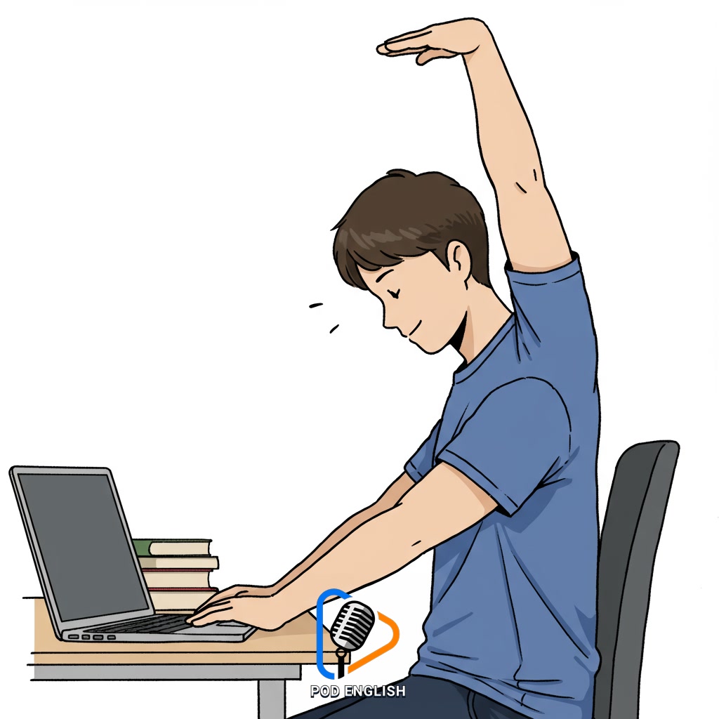 Simple Daily Stretches for English Learners (Desk & Quick Breaks)