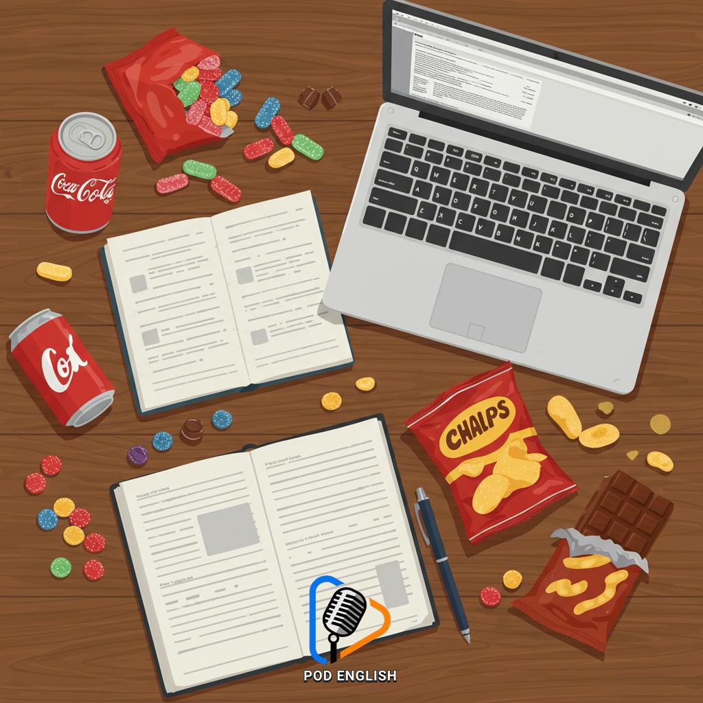 Snacks to Avoid While Studying English
