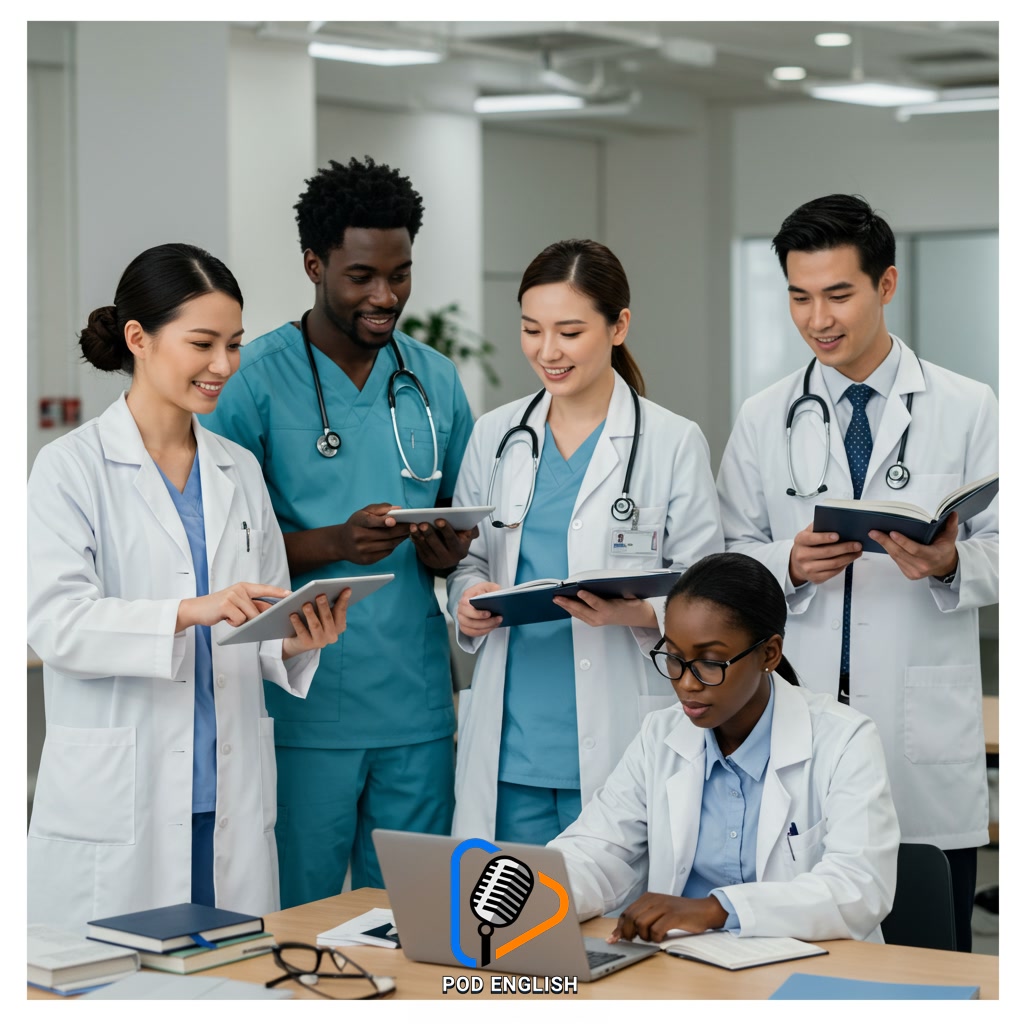 Strategies and Resources for Continuous English Language Learning in Healthcare