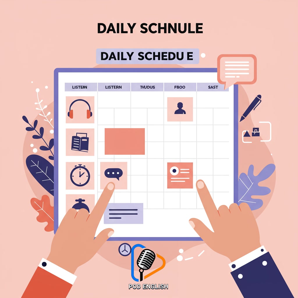Structuring Your Daily English Practice Routine