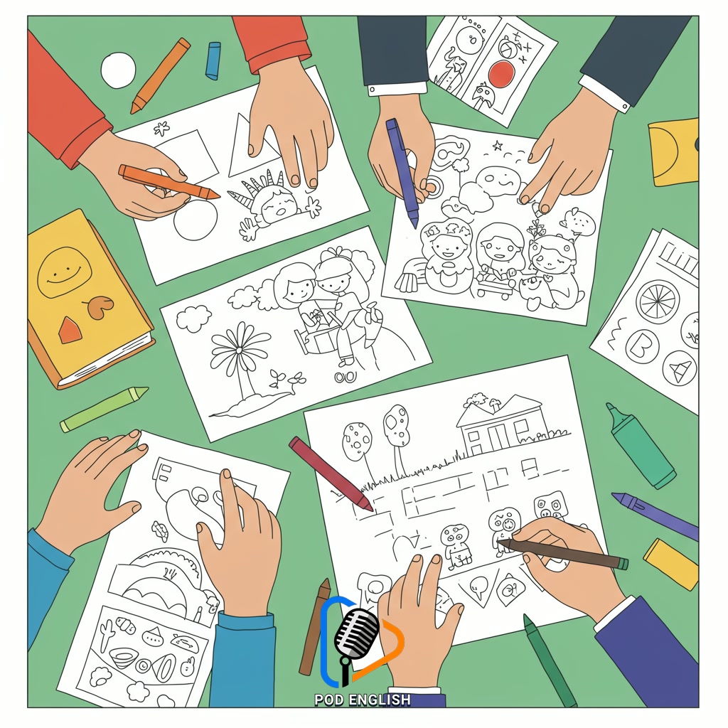 Tailoring Your Learning: Adapting Coloring Activities for Different Levels