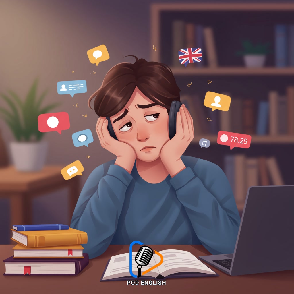 The Challenge of Maintaining Focus in English Learning