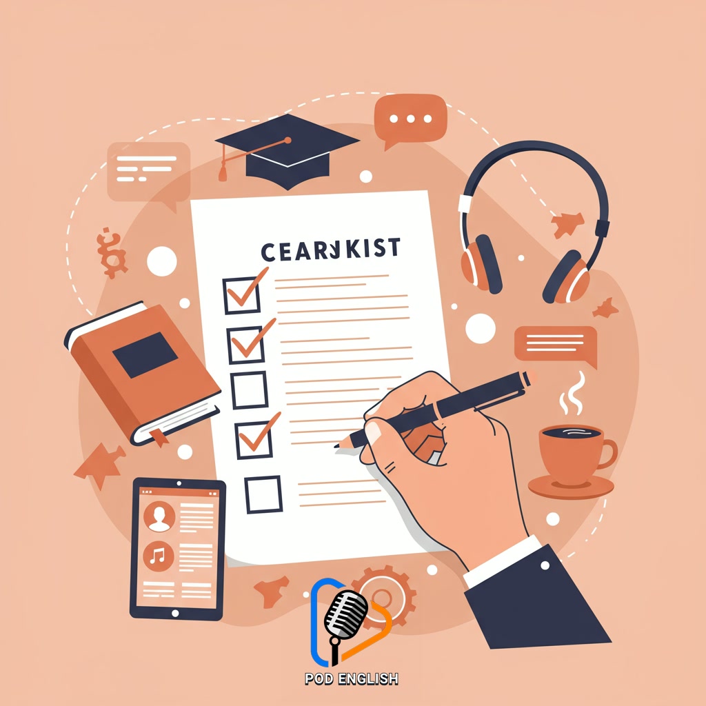 The Power of Daily Checklists in Learning English
