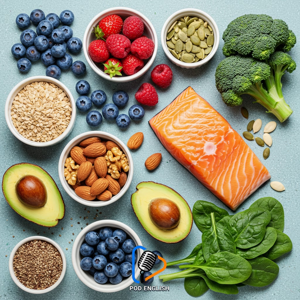 Top Brain-Boosting Foods to Fuel Your English Studies