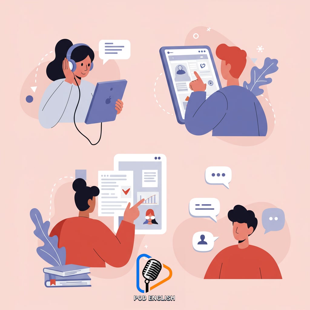 Utilizing Resources and Practice Methods for Learning English
