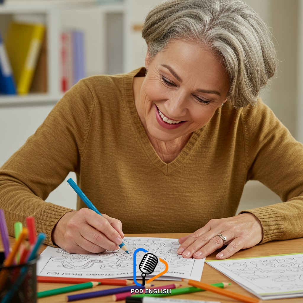 Why Coloring Books? Benefits for Boosting English Skills