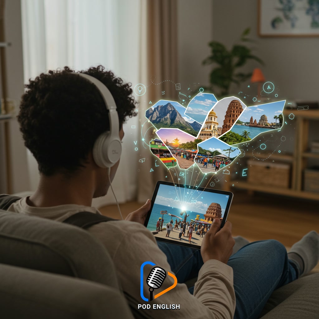 Why Travel Vlogs & Adventure Shows Are Effective English Learning Tools